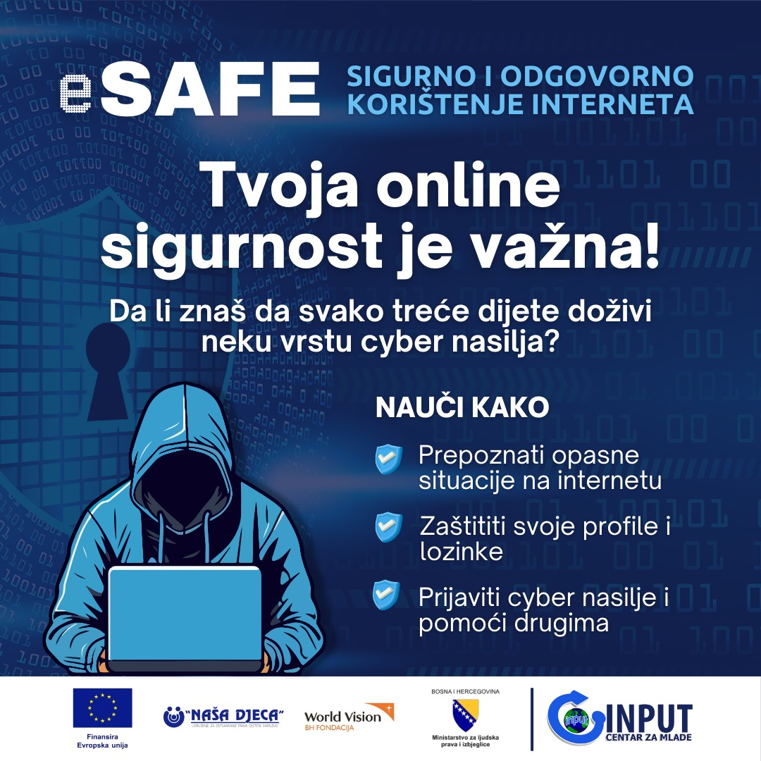 eSAFE: Zaustavimo cyber nasilje i gradimo sigurniji internet