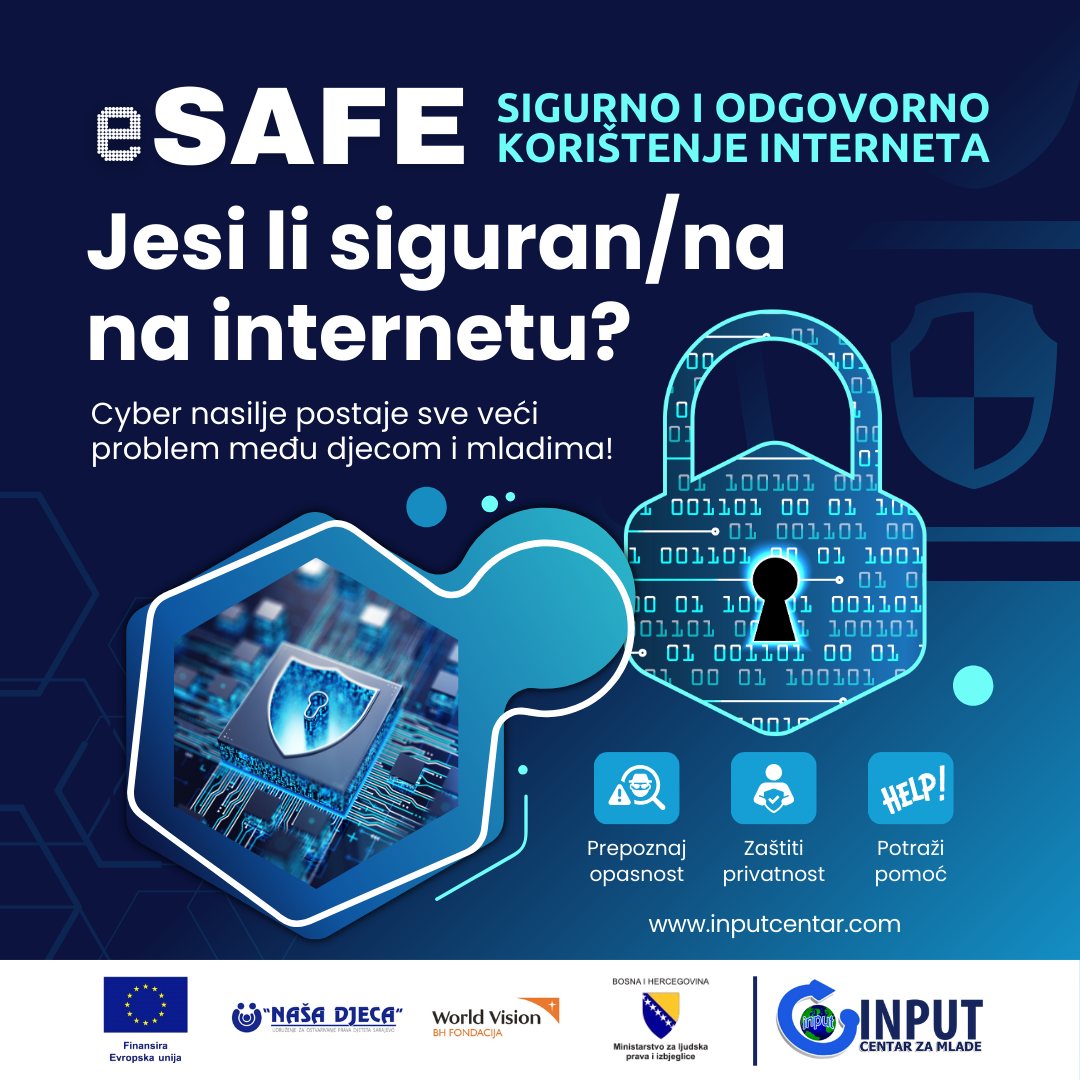 Zajedno protiv cyber nasilja: eSAFE projekt za sigurniji internet za mlade