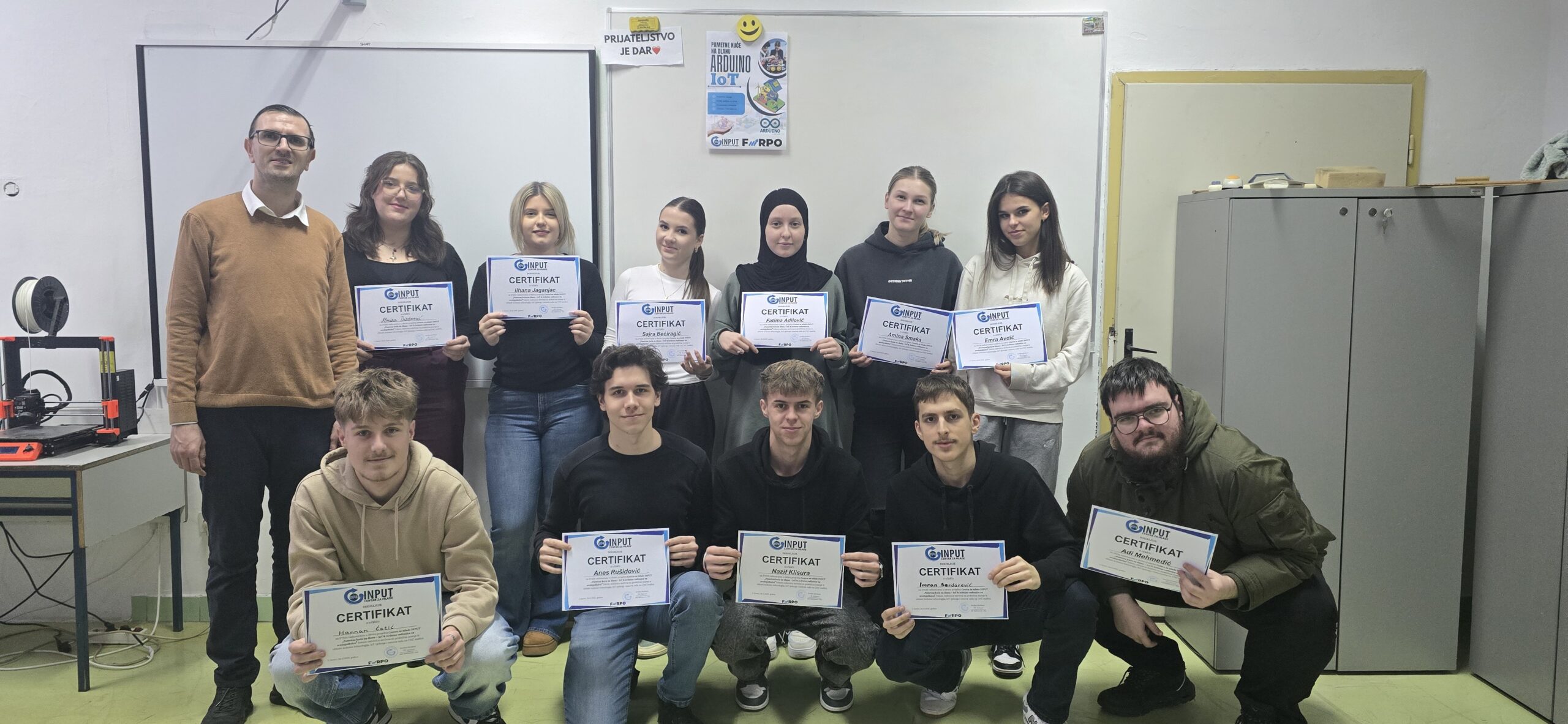 Tehnologija u rukama mladih: Učenici Prve gimnazije savladali IoT i Arduino
