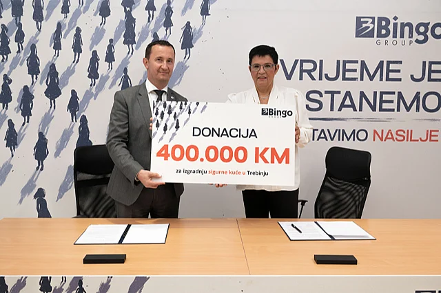 Počeli radovi na izgradnji prve sigurne kuće u Istočnoj Hercegovini: Bingo Group donirala 400.000 KM