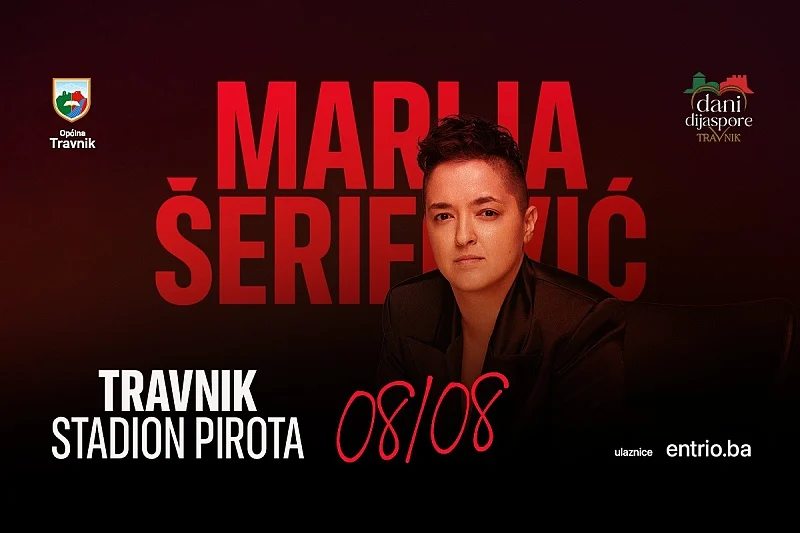 Marija Šerifović stiže u Travnik na Dane dijaspore: Održat će veliki koncert na stadionu Pirota 8. augusta